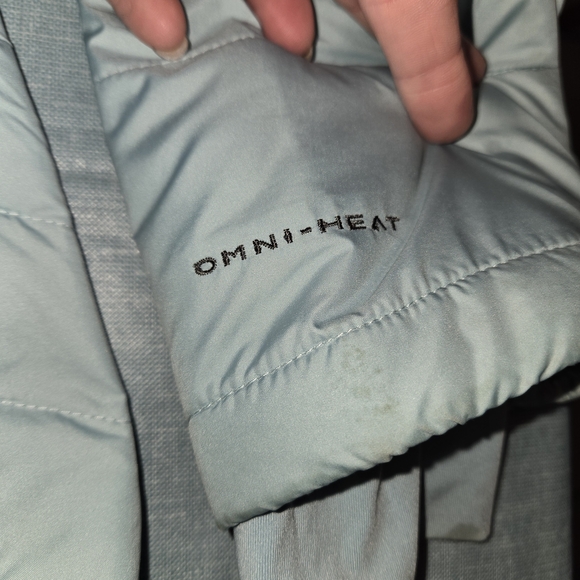 Columbia Women's Heavenly Hooded Jacket Omni-heat Size L - Picture 3 of 9